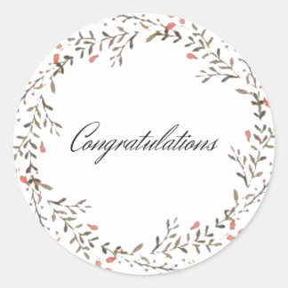 round stickers for happy events