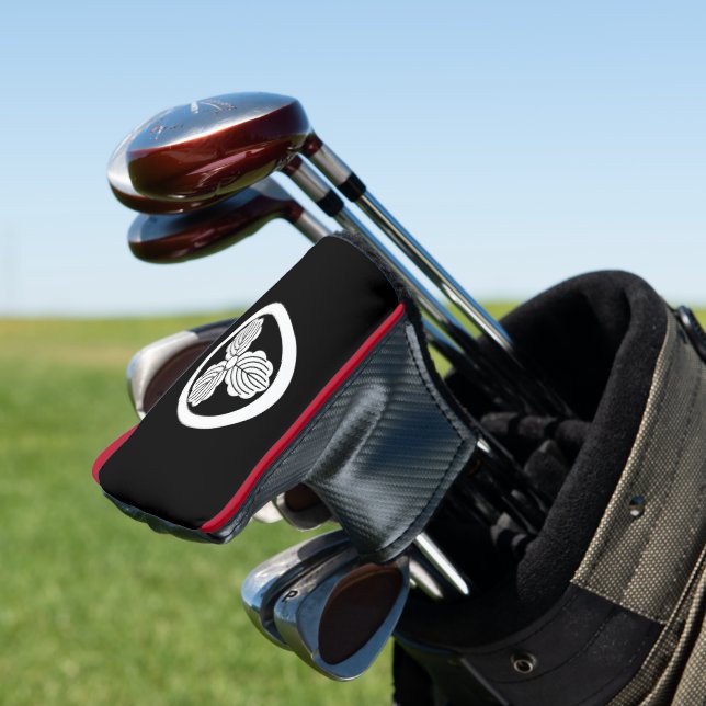 ROUND THREE KASHIWA GOLF HEAD COVER (In Situ)
