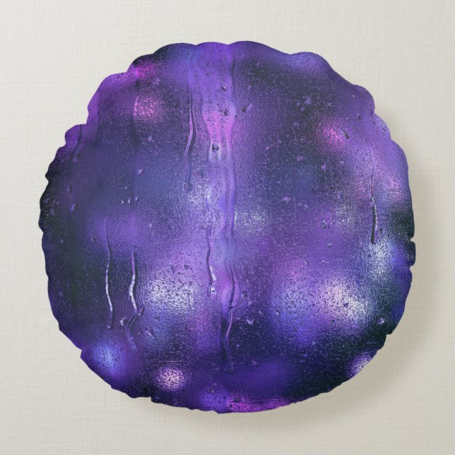 Round Throw Pillow (Front)