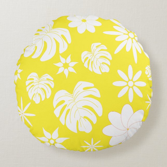 Round Throw Pillow (Front)