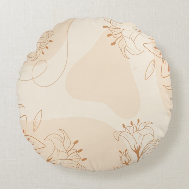  Round Throw Pillow (16") (Front)