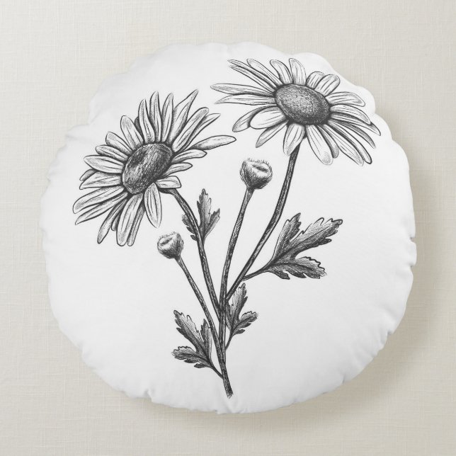  Round Throw Pillow (16") (Front)