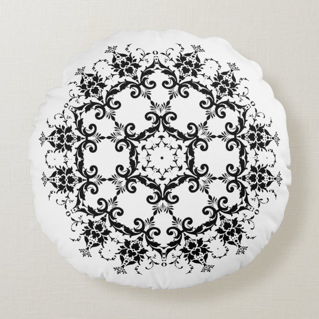 Round Throw Pillow (16") (Front)