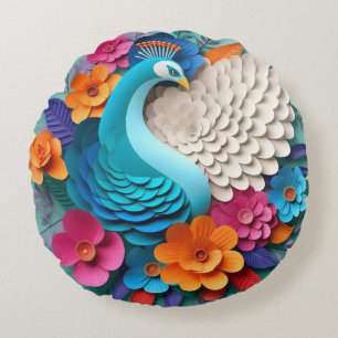 Round Throw Pillow (16")