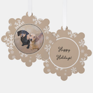 round tree decoration card