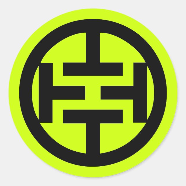 Round Troppaganda sticker (Front)