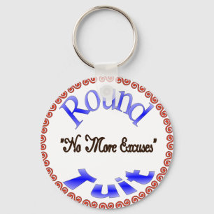 Round Tuit Key Ring