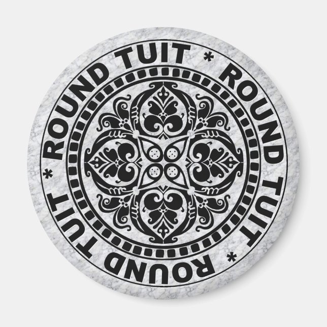 ROUND TUIT MAGNET (Front)