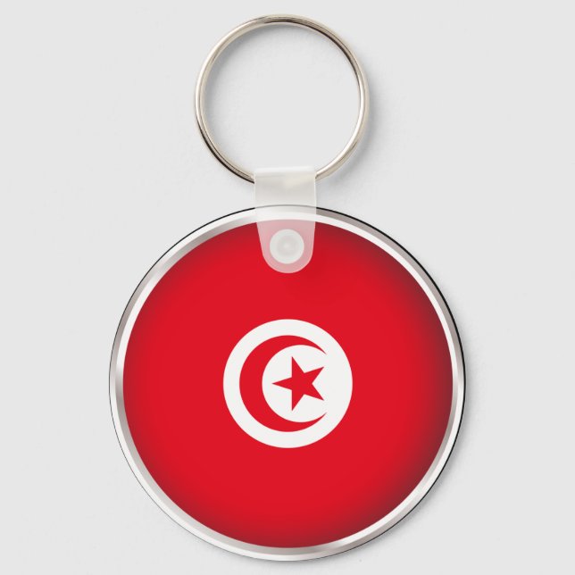 Round Tunisia Key Ring (Front)