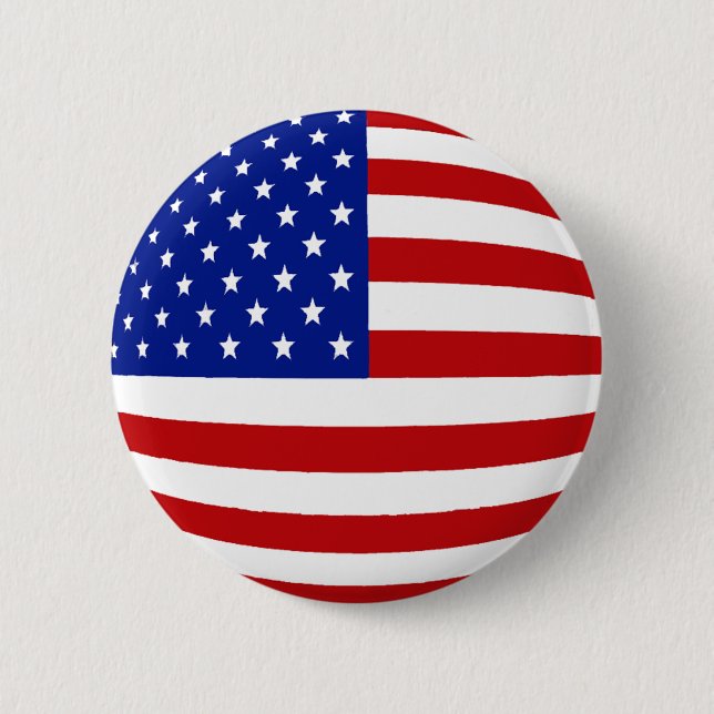 ROUND US FLAG 6 CM ROUND BADGE (Front)