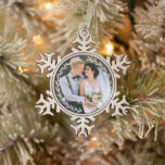 Round Vintage Frame Monogrammed Photo<br><div class="desc">Delicate Leaves Frame Monogrammed Photo Design.</div>
