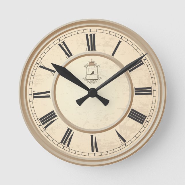 Round Wall clock (Front)