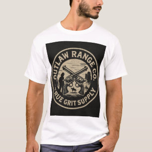 Round western style graphic T-Shirt