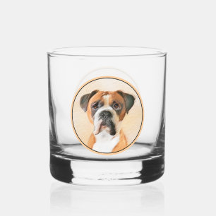 round whiskey glass