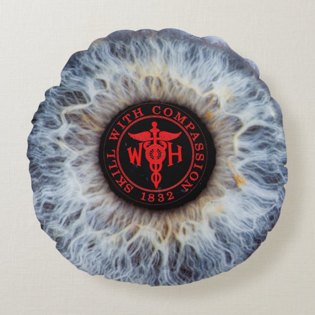Round Wills Eye Pillow (Front)
