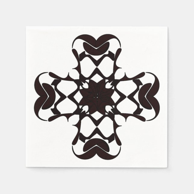 ROUNDED CROSS NAPKIN (Front)