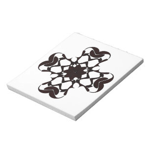 ROUNDED CROSS NOTEPAD