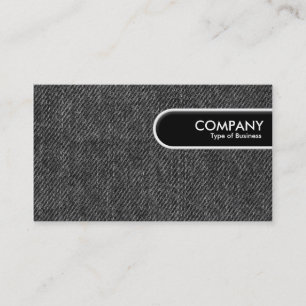 Rounded Edge Tag - Faded Black Jeans