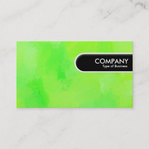 Rounded Edge Tag - Painted Green II