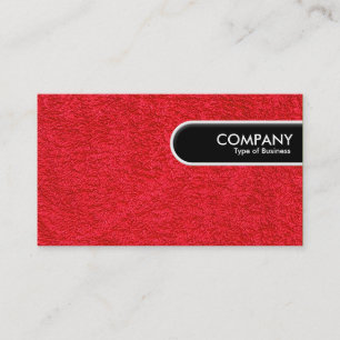 Rounded Edge Tag - Red Carpet