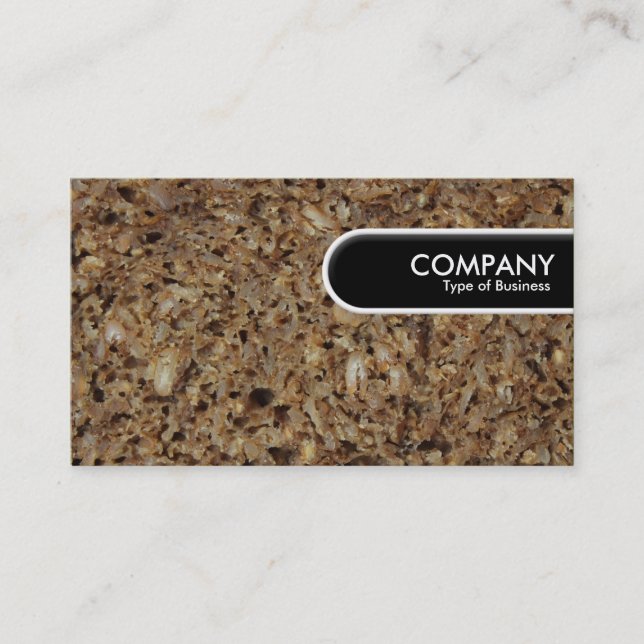 Rounded Edge Tag - Rye Bread/Pumpernickel (Front)