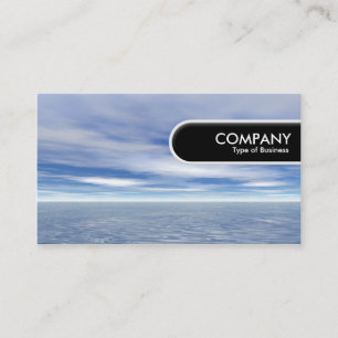 Rounded Edge Tag - Sea and Sky