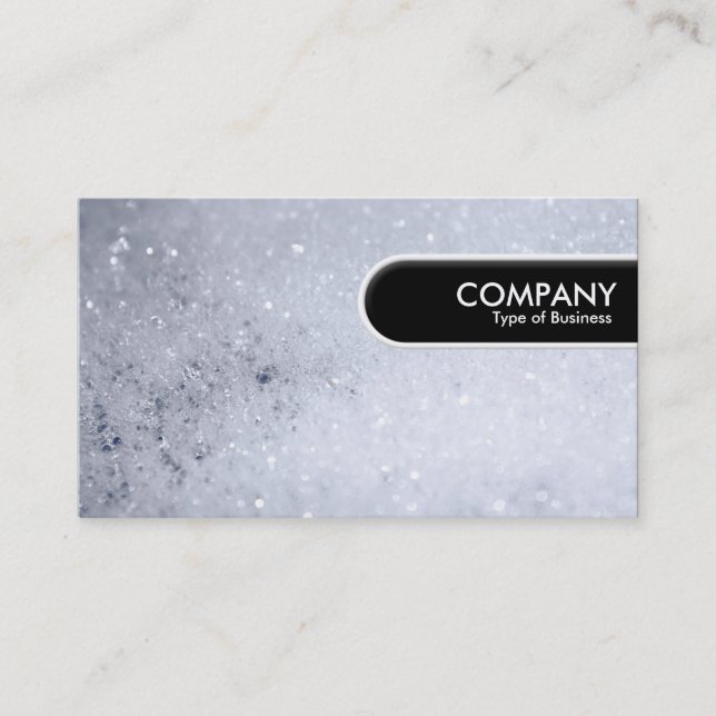 Rounded Edge Tag - Soap Bubbles (Front)