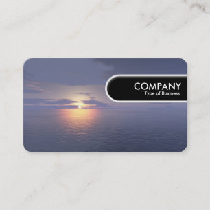 Rounded Edge Tag - Sunrise/Sunset