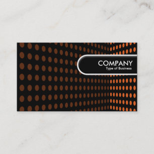 Rounded Edge Tag - Tone Corner - Orange
