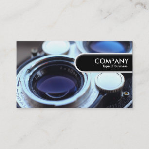 Rounded Edge Tag - Vintage TLR Camera