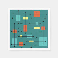 Rounded Rectangles Squares Teal
