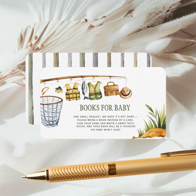 Rounded Reel Excited Fishing Books for Baby  Enclosure Card (Creator Uploaded)