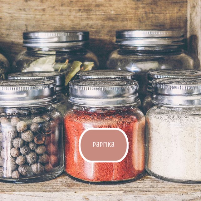 Rounded Spice Bottle Labels (Creator Uploaded)