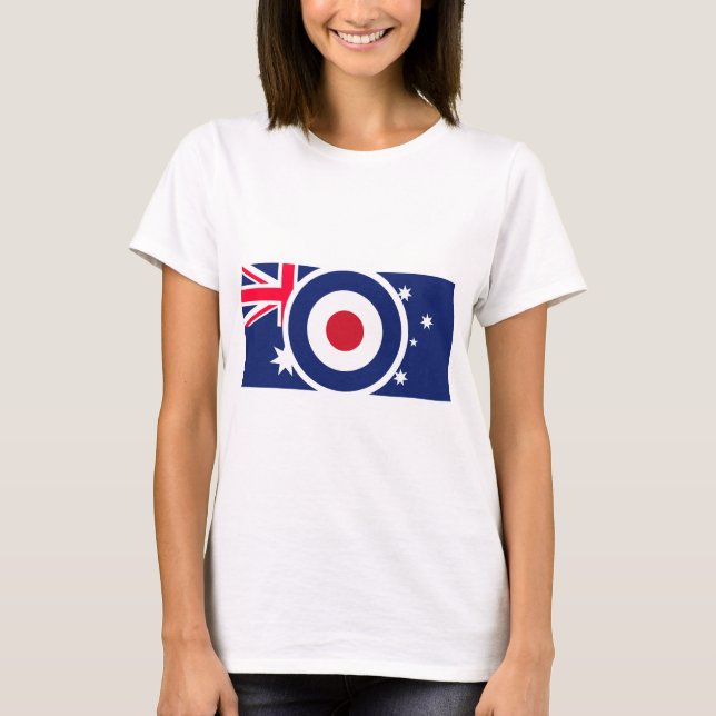 Roundel Australia Target Scooter Style T-Shirt (Front)
