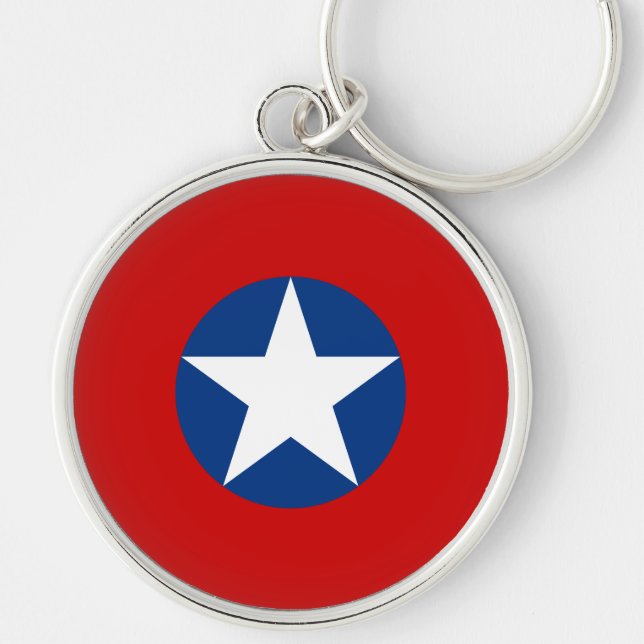 Roundel de Chile Key Ring (Front)