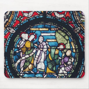 Roundel depicting the Parable of the Fig Tree Mouse Pad