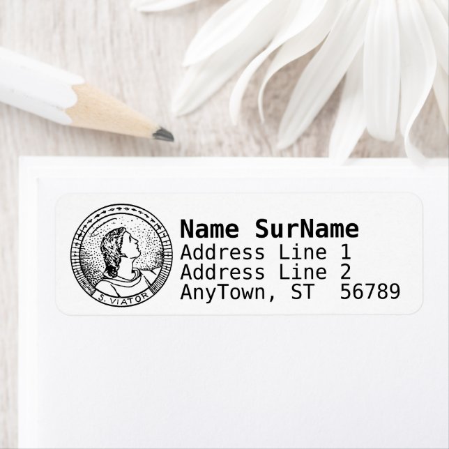 Roundel of St Viator of Lyon the Catechist (LD 01) (Insitu)