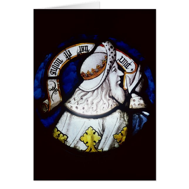 Roundel of the prophet Isaiah (Front)