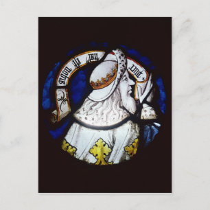 Roundel of the prophet Isaiah Postcard