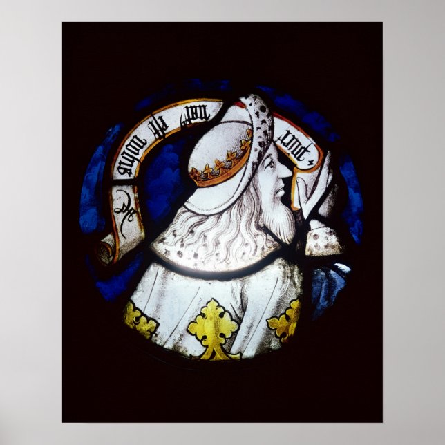 Roundel of the prophet Isaiah Poster (Front)