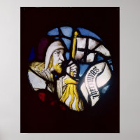 Roundel of the prophet Jeremiah, 15th century