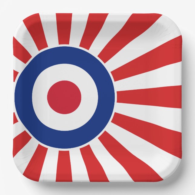 Roundel Target Mods JAPAN Target Scooter Paper Plate (Front)
