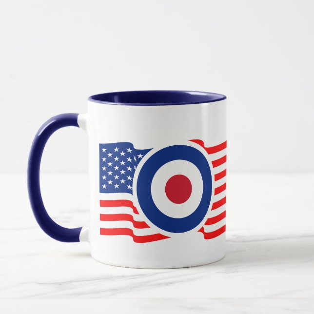 Roundel USA Target Graphic Mug (Left)
