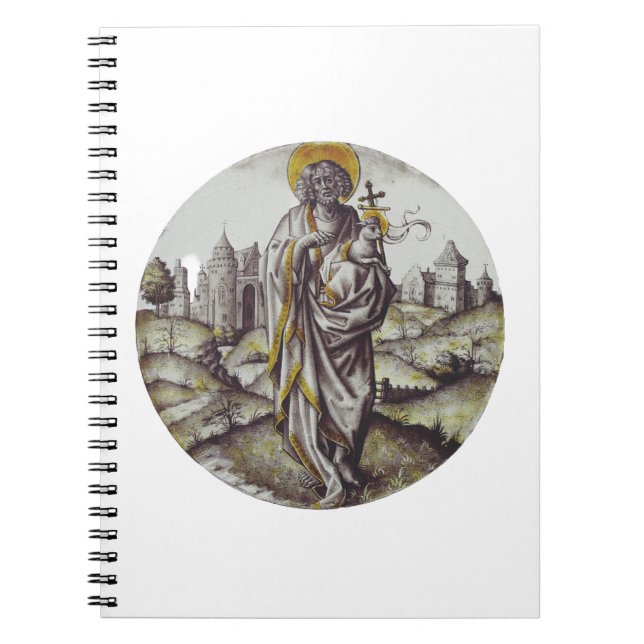 Roundel with Saint John The Baptist Notebook (Front)