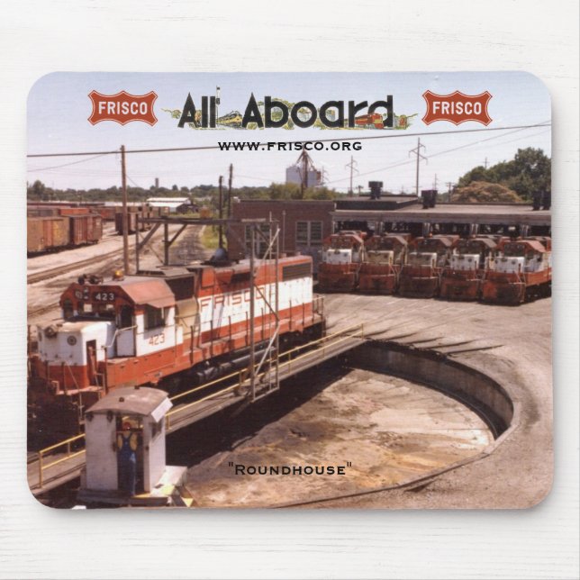 Roundhouse Mouse Pad (Front)