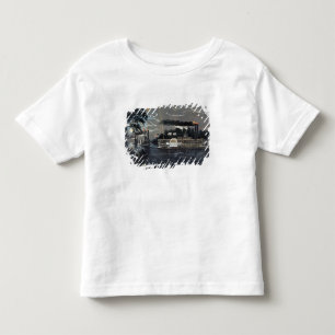 Rounding a Bend on the Mississippi Steamboat Toddler T-Shirt