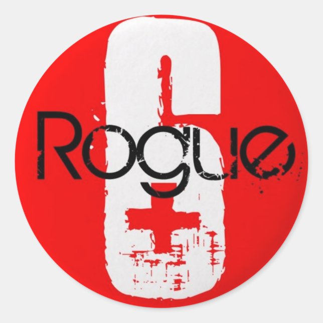 Roundy Classic Round Sticker (Front)