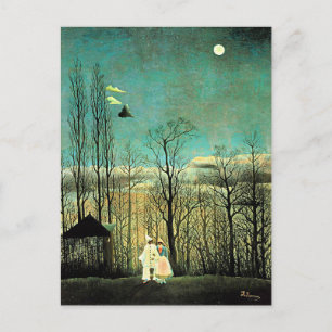 Rousseau - Carnival Evening  Postcard
