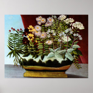 Rousseau - Fleurs de Poete Poster