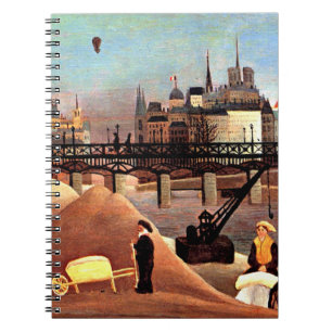 Rousseau - Ile Saint Louis and Notre Dame Notebook
